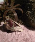 Brocante Bruine ijzeren kroon, Ophalen of Verzenden