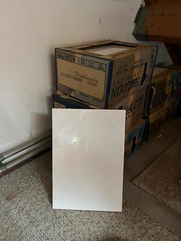 12m2 keramieke muur tegels wit, A-merk Halcon 25x36,5cm beschikbaar voor biedingen