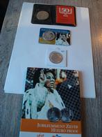 3  X  10 EURO JUBILEUM MUNT IN COINCARD + 20 GULDEN STUK, Koningin Beatrix, Zilver, Euro's, Verzenden
