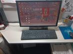 HP desktop compleet met Dell monitor, Ophalen of Verzenden, Zo goed als nieuw