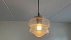 Vintage retro hanglamp, Ophalen, Gebruikt, Glas, Minder dan 50 cm