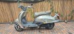 Retro scooter blauweplaat, Fietsen en Brommers, Ophalen of Verzenden, Zo goed als nieuw, Benzine, Overige merken