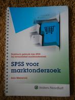 SPSS voor marktonderzoek - Rein Memelink, Ophalen of Verzenden, Beta, Gelezen, HBO