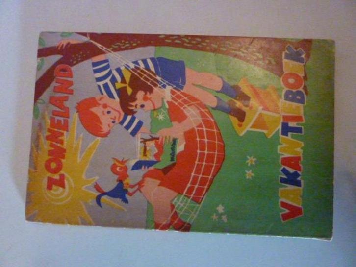 Zonneland vakantieboek kindertijdschrift, Boeken, Overige Boeken, Gelezen, Verzenden