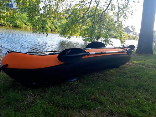 Opblaasbare kano 2 personen Hydro Force Ventura kayak + pomp, Watersport en Boten, Kano's, Zo goed als nieuw, Kajak, Twee personen