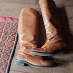 Zara laarzen in vintage look zo gekocht in de winkel maat 39, Hoge laarzen, Bruin, Zara, Ophalen of Verzenden