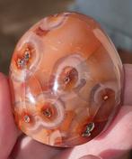 Carneool handsteen, Sieraden, Tassen en Uiterlijk, Edelstenen, Ophalen of Verzenden, Zo goed als nieuw