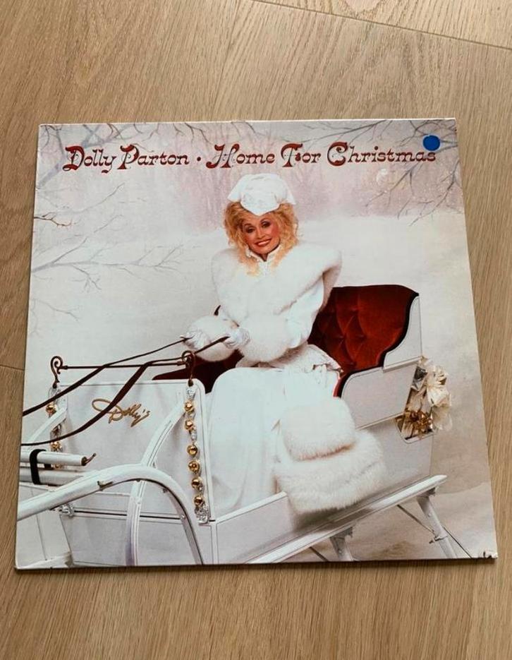 Dolly Parton - Home for Christmas LP (1990) Zeldzaam, Cd's en Dvd's, Vinyl | Country en Western, Zo goed als nieuw, Ophalen of Verzenden