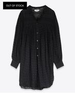 Isabel Marant Etoile Robe Tilalia - Black jurk * maat 40, Ophalen of Verzenden, Gedragen, Maat 38/40 (M), Zwart