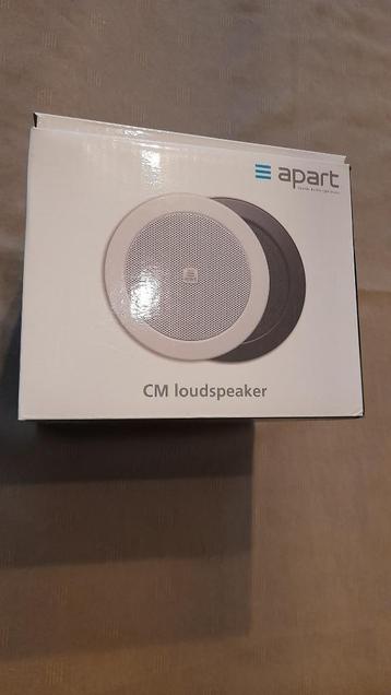 "Apart" plafondluidspreker 135mm - 2 sets - als nieuw beschikbaar voor biedingen