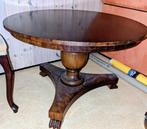 Antieke Ronde Tafel, Huis en Inrichting, Tafels | Eettafels, Antiek, Gebruikt, 50 tot 100 cm, Rond