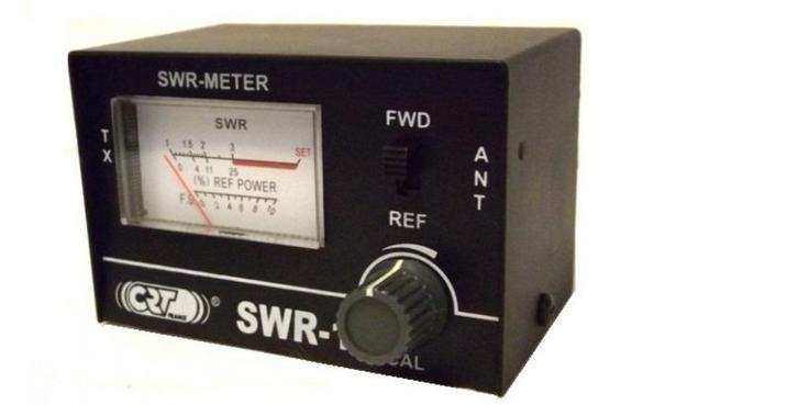 CRT SWR 1 - 100 watt.swr meter nu €17.50, Telecommunicatie, Zenders en Ontvangers, Nieuw, Ophalen of Verzenden
