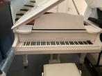 Mini vleugel, wit gelakt, Muziek en Instrumenten, Ophalen, Wit, Zo goed als nieuw, Hoogglans