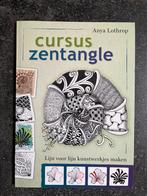 Cursus Zentangle door Anya Lothrop - Nieuw!, Boeken, Ophalen of Verzenden, Nieuw, Spiritualiteit algemeen, Instructieboek