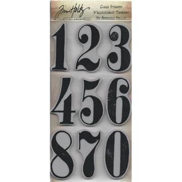 Stampers Anonymous Cling Stamps Mini Numeric #006 beschikbaar voor biedingen