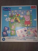 Peppa Pig Puzzel & Memo Spel - Trefl - 3+, Ophalen of Verzenden, Minder dan 500 stukjes, Zo goed als nieuw, Legpuzzel