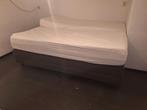 M Line boxspring bedden matrassen 90x210  op wielen, 90 cm, Eenpersoons, Ophalen of Verzenden, Zo goed als nieuw