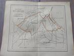 30 Niewolda Woldendorp Oostwolde De Dollart Litho Fehse 1862, Antiek en Kunst, Ophalen of Verzenden