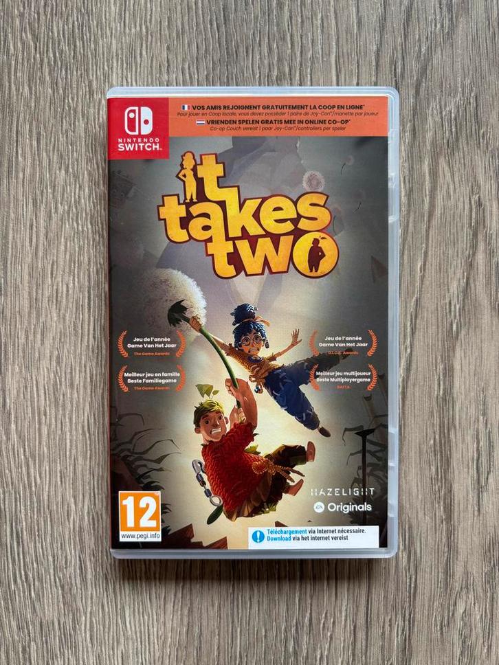 It Takes Two - Nintendo Switch, Spelcomputers en Games, Games | Nintendo Switch, Zo goed als nieuw, Avontuur en Actie, 2 spelers