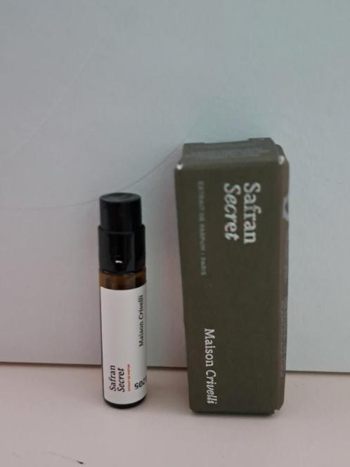 Maison Crivelli - Safran Secret, Sieraden, Tassen en Uiterlijk, Uiterlijk | Parfum, Nieuw, Ophalen of Verzenden