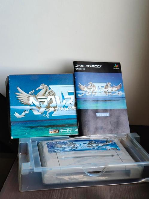 Snes super famicom rpg Glory of Hercules 4, Spelcomputers en Games, Spelcomputers | Nintendo Super NES, Zo goed als nieuw, Met 1 controller