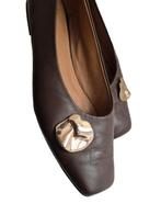 Flattered bruin leren ballerinas, Flattered, Bruin, Zo goed als nieuw, Ballerina's