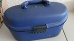 beautycase blauw samsonite, Blauw, Gebruikt, Met spiegeltje(s), Ophalen of Verzenden