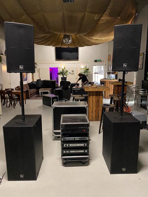 Groot Speaker Set Passief “EV” RX series, Muziek en Instrumenten, Versterkers | Keyboard, Monitor en PA, Gebruikt, P.A., Ophalen of Verzenden