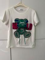 T-shirt maat S/M, Fio Mode, Wit, Ophalen of Verzenden, Korte mouw