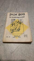 Dick Bos - De verzekeringszwendel - Nr. 29, Eén stripboek, Ophalen of Verzenden, Gelezen, Alfred Mazure