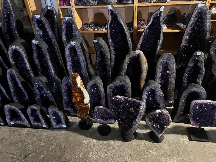 Black Friday deal, amethisten voor mooie prijzen, Verzamelen, Mineralen en Fossielen, Mineraal, Ophalen of Verzenden