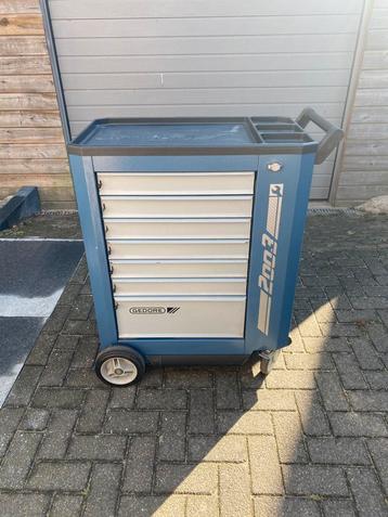 gedore gereedschapswagen 2003 met gereedschap. mooie kar beschikbaar voor biedingen