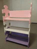 (boeken)kastje in roze, lila/paars, wit kinderkamer, Ophalen, Zo goed als nieuw, Minder dan 50 cm, 90 tot 105 cm