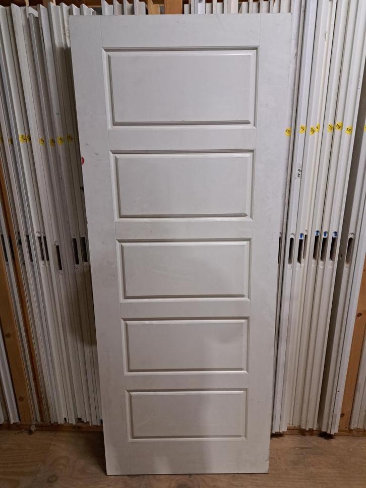 Deur Binnendeur opdek (nummer 511) 201,5 x 78cm, Doe-het-zelf en Verbouw, Deuren en Horren, Nieuw, Binnendeur, 200 tot 215 cm