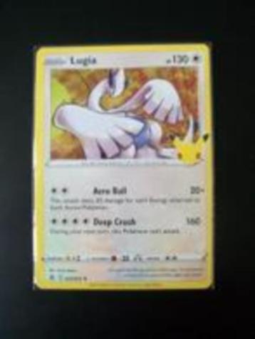 2723 nieuwe pokemonkaart LUGIA HOLO RARE 25th Ann. (22/25) beschikbaar voor biedingen
