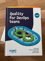 Quality for DevOps teams - TMAP, Ophalen of Verzenden, Zo goed als nieuw, Overige onderwerpen