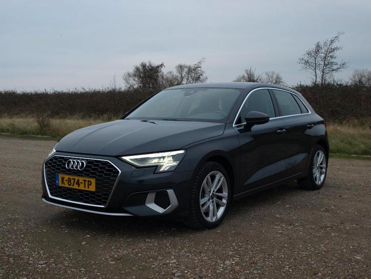 Audi A3 30 TFSI automaat 2021 Grijs, Auto's, Audi, Particulier, A3, ABS, Achteruitrijcamera, Airbags, Airconditioning, Android Auto