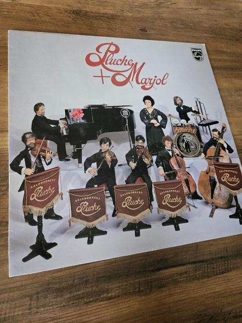 Lp vinyl Salonorkest Pluche + Marjol, Cd's en Dvd's, Vinyl | Klassiek, Gebruikt, Ophalen of Verzenden