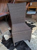 2 rieten eetkamerstoelen, Ophalen, Gebruikt, Twee, Bruin