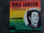 Rika Jansen - Amsterdam huilt, 7 inch, Single, Ophalen of Verzenden, Zo goed als nieuw