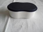 Tupperware Trendy botervloot met blauw deksel zgan, Ophalen of Verzenden, Zo goed als nieuw, Wit, Overige typen