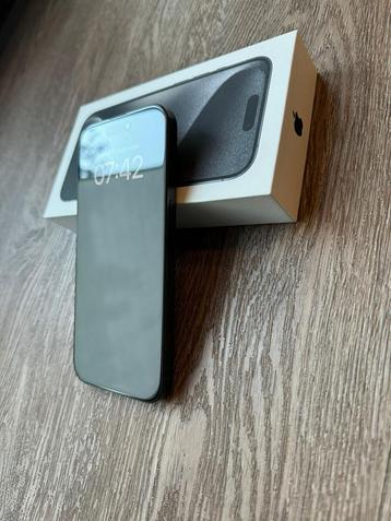 Iphone 15 pro black titanium 512GB (zie beschrijving)