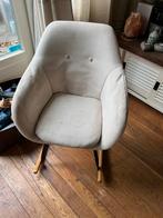 Smalle schommelstoel beige, Huis en Inrichting, Stoelen, Ophalen, Gebruikt, Overige kleuren, Eén