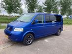 Blauwe VW verlengde transporter camperbus., Caravans en Kamperen, Campers, Buscamper of Camperbus, Volkswagen, Tot en met 2, Particulier