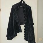 Optidee omslagdoek zwart, Kleding | Dames, Mutsen, Sjaals en Handschoenen, Ophalen of Verzenden, Zo goed als nieuw, Maat 46/48 (XL) of groter