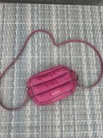 Fucsia leren tasje Burkely, Ophalen of Verzenden, Zo goed als nieuw, Leer