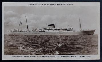 "CARNARVON CASTLE." 1956 beschikbaar voor biedingen