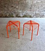 2x Vintage Västerön IKEA Draadkruk - Kruk 1990s., Huis en Inrichting, Krukjes, Ophalen of Verzenden, Kunststof