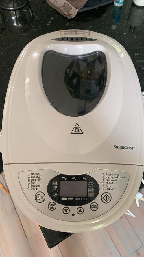 Broodbakmachine SilverCrest – Maak je eigen verse brood!, Witgoed en Apparatuur, Broodbakmachines, Zo goed als nieuw, Warmhoudfunctie