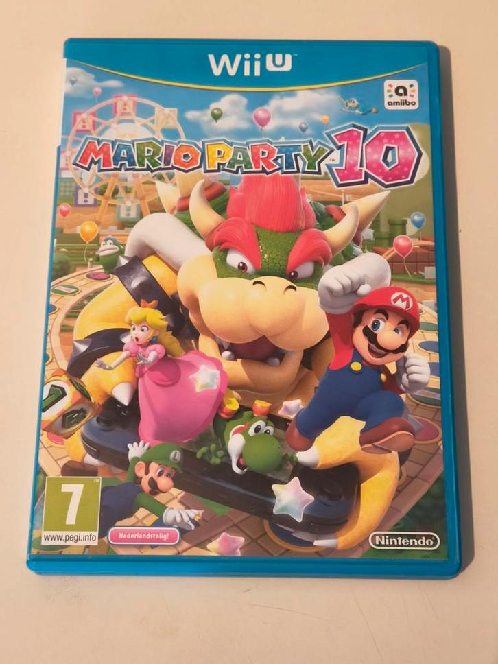 Mario Party 10 - Wii U, Spelcomputers en Games, Games | Nintendo Wii U, Zo goed als nieuw, Overige genres, 3 spelers of meer, Vanaf 7 jaar